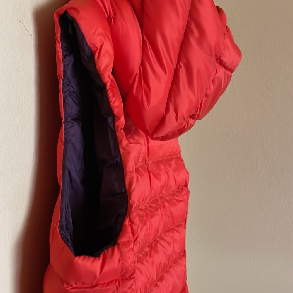 NWT Oiselle Puffy Bird Vest in Setting Sun - Picture 4 of 9